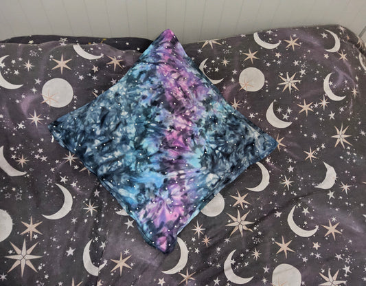 Glow in the dark galaxy cushion cover