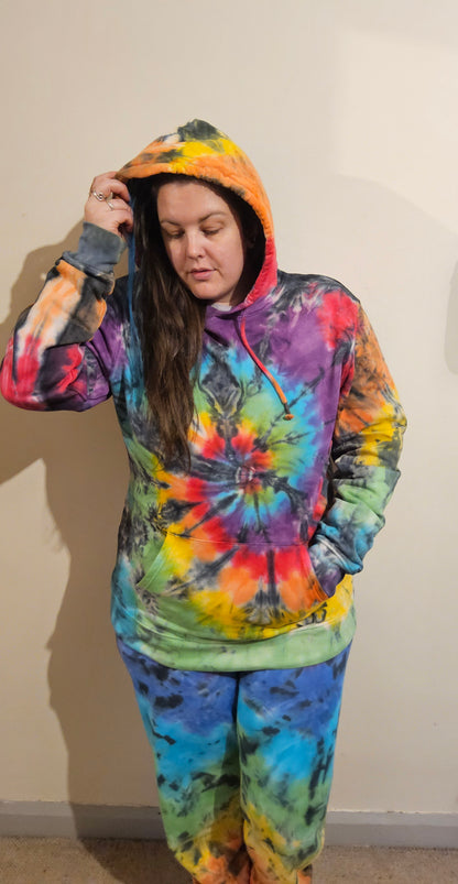 Emo Rainbow hoody - XL