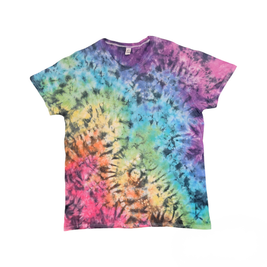 Rainbow Muddle Adults T-shirt