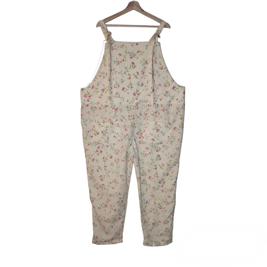 Dainty flowers dungarees - Size 20