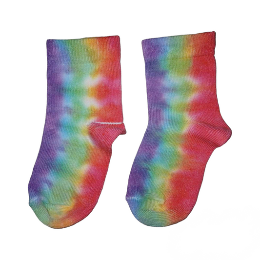 Rainbow socks - toddlers 6-8.5
