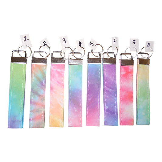 Tie Dye Keyring