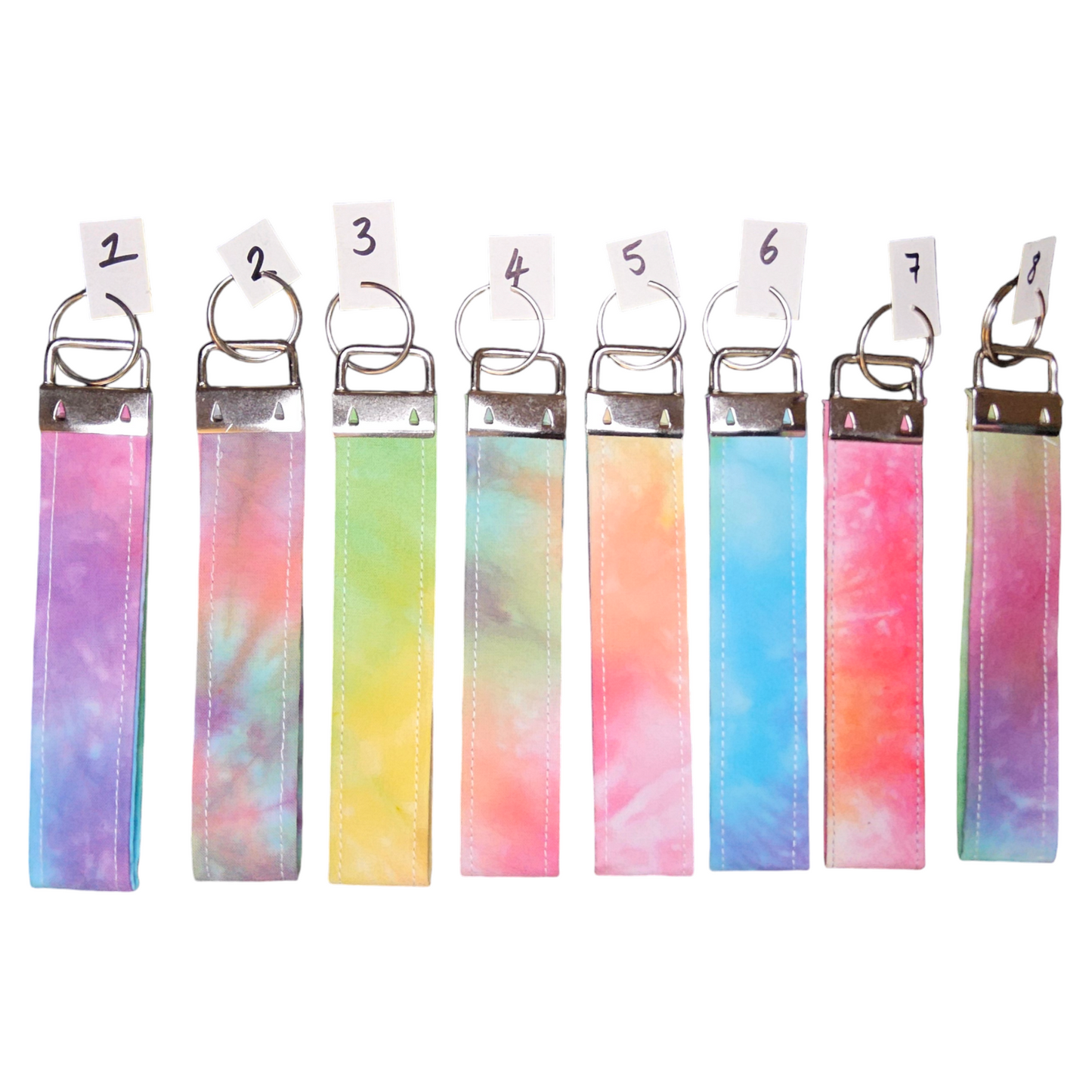 Tie Dye Keyring
